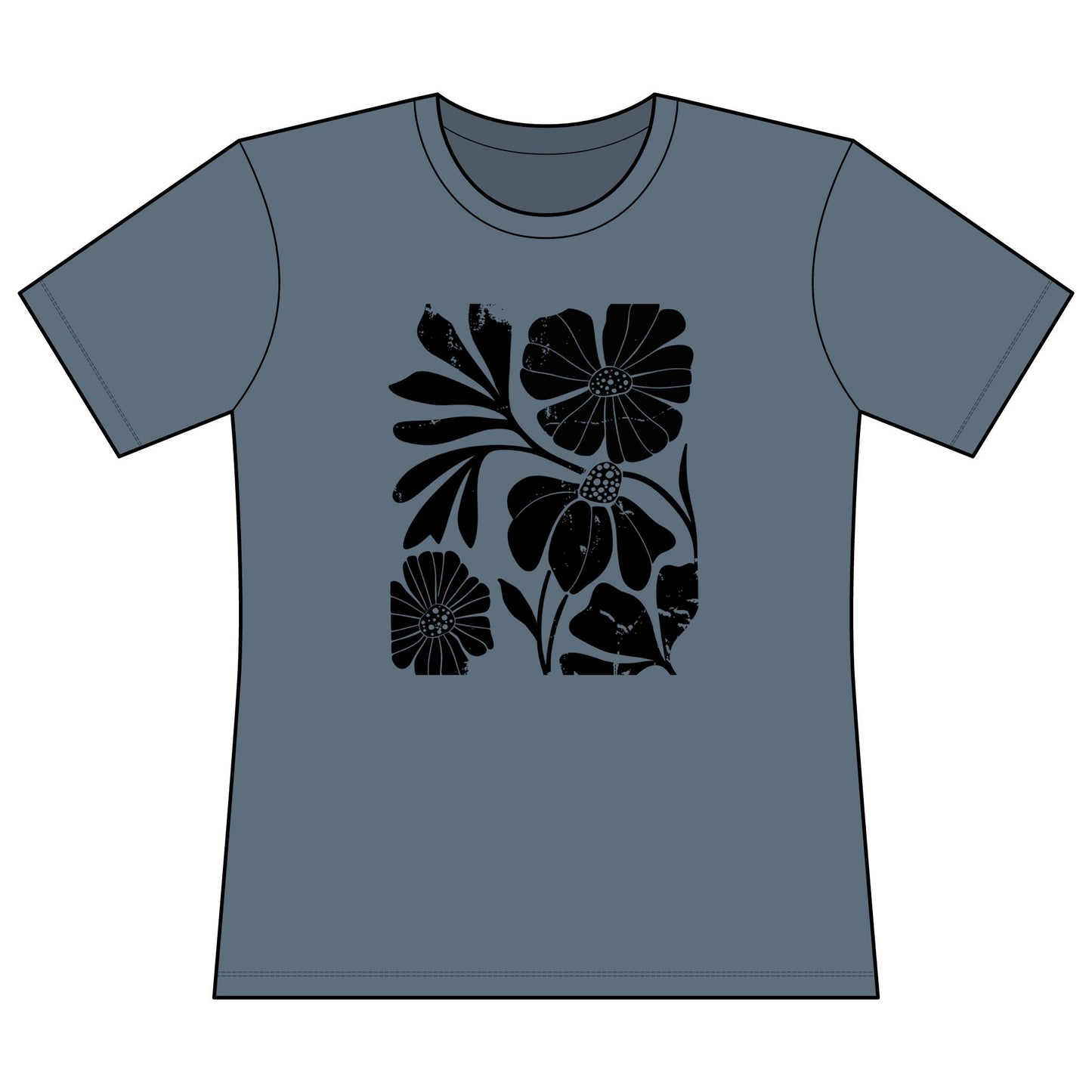 Artistic Boho Floral - Super Soft Women's Cut