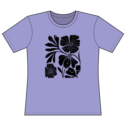Artistic Boho Floral - Super Soft Women's Cut