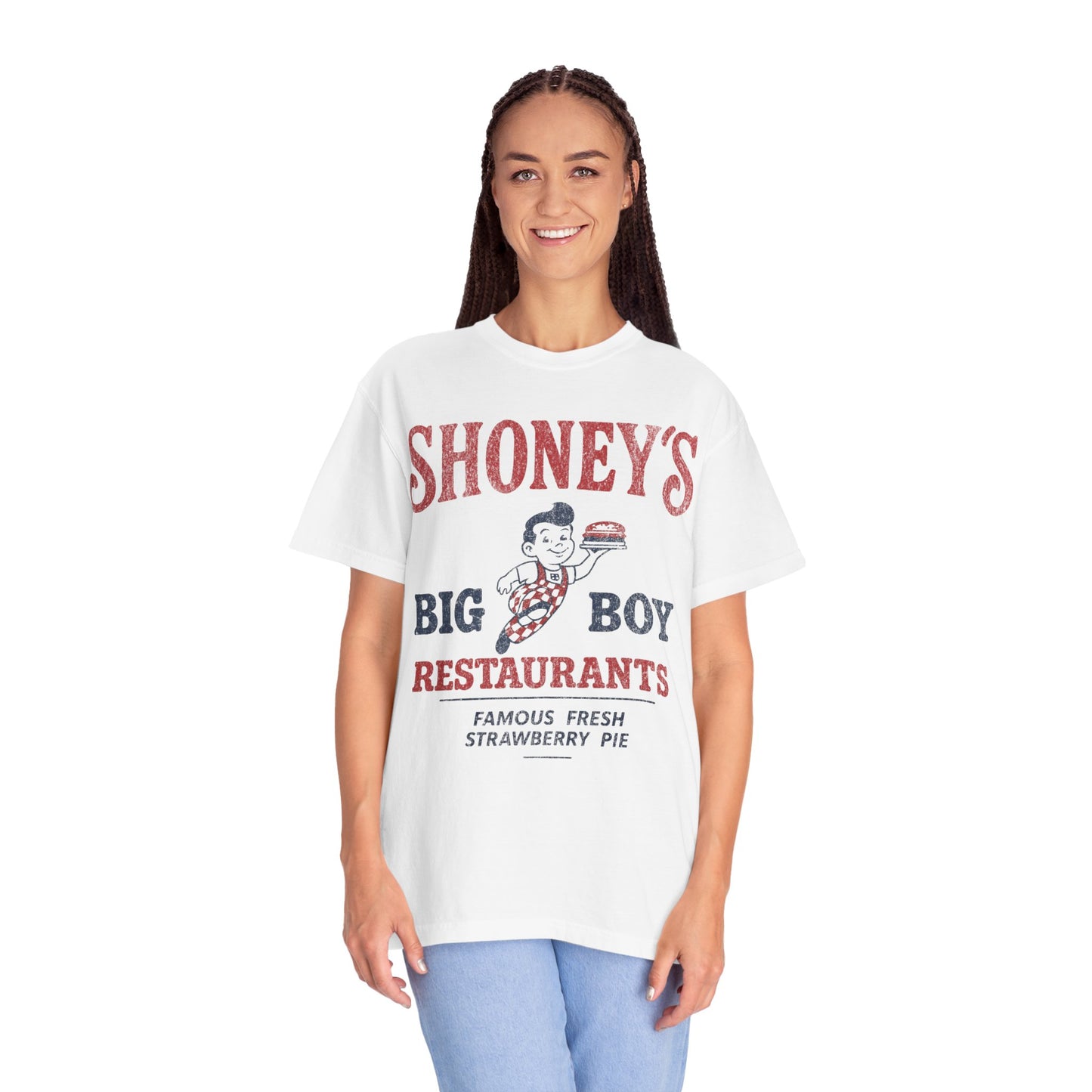 Shoney's Big Boy Restaurants -  Relaxed Fit Vintage Wash T Shirt