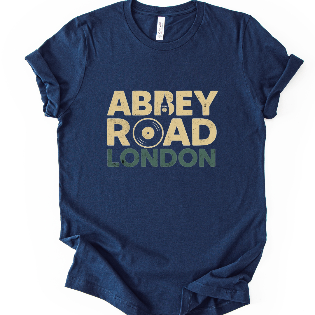 Abbey Road London - Bella Canvas Super Soft Fitted T Shirt