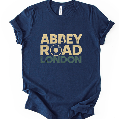 Abbey Road London - Bella Canvas Super Soft Fitted T Shirt