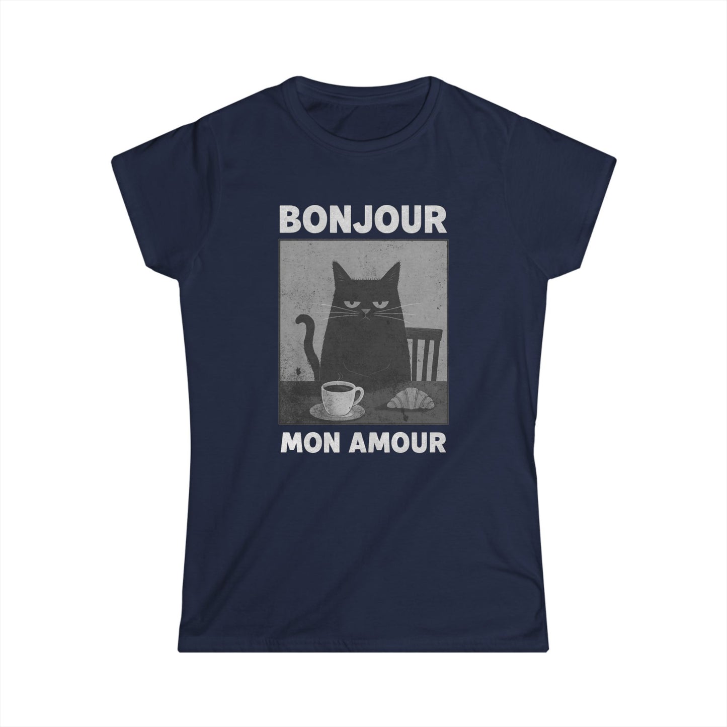 Bonjour Mon Amour - Women's Softstyle Tee