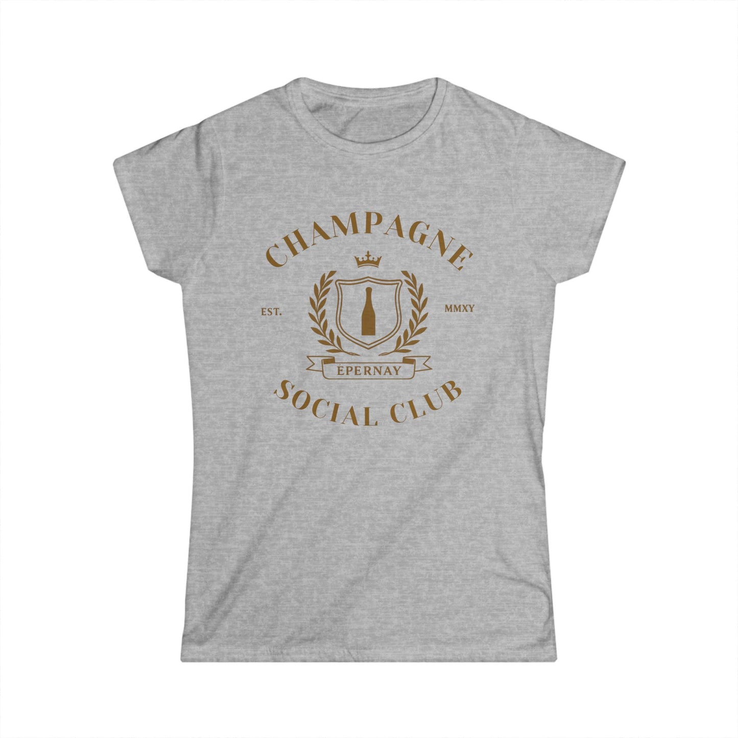 Champagne Social Club - Women's Softstyle Tee