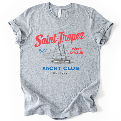 Saint Tropez Yacht Club - Bella Canvas Super Soft Standard Fit T Shirt