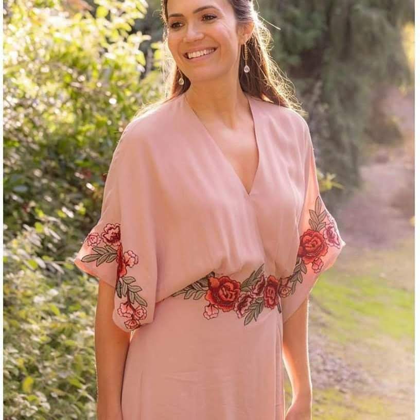 Quartz & Chevron Leaf Chain Earrings Worn By Mandy Moore