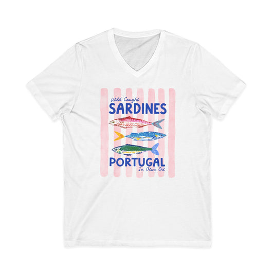 Sardines - Short Sleeve V Neck