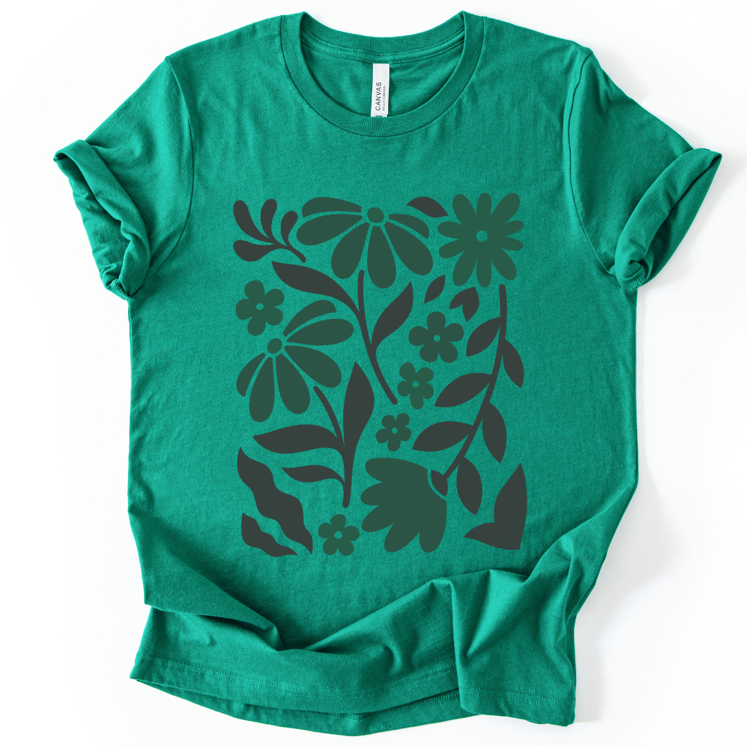 A Life In Bloom - Bella Canvas Super Soft Fitted T Shirt
