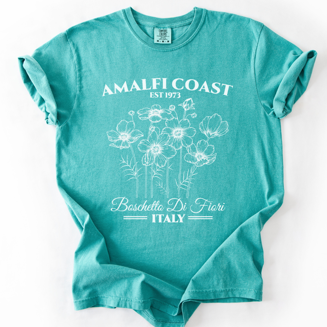 Amalfi Coast - Comfort Colors Relaxed Fit Premium T Shirt – Prune & Wild