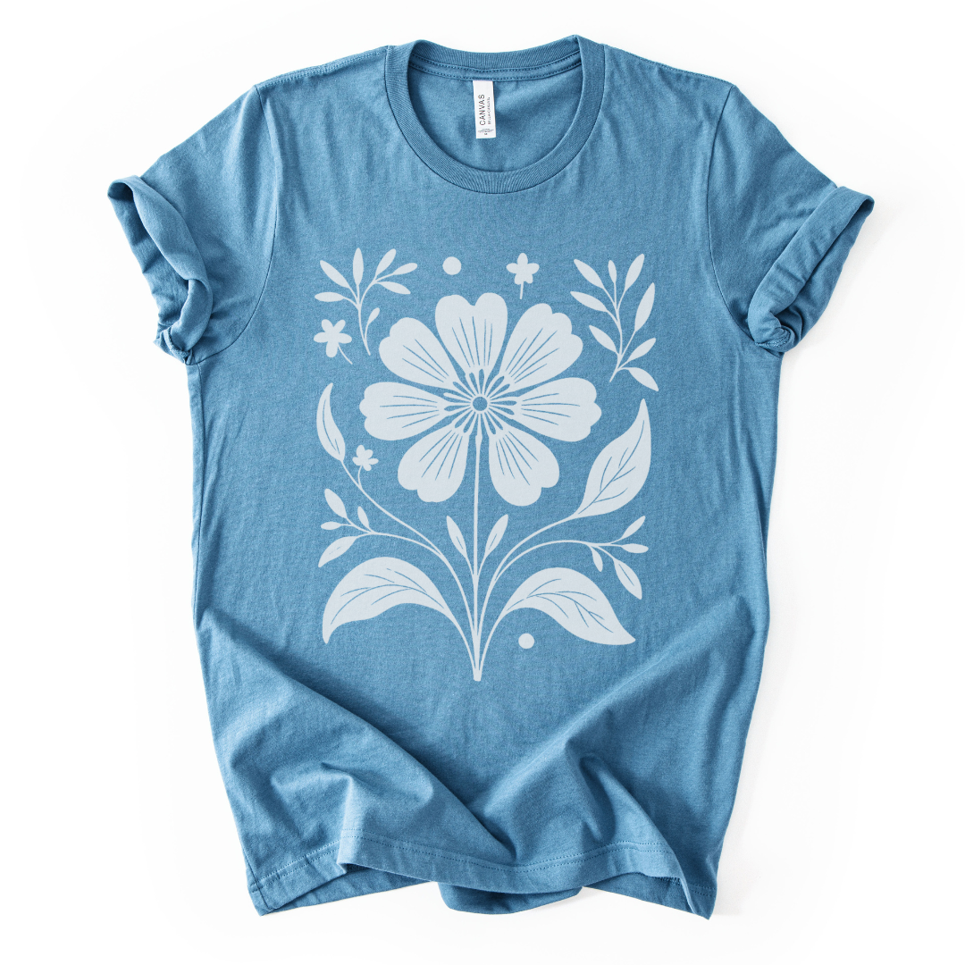 Petalis Blanco - Bella Canvas Super Soft Fitted T Shirt