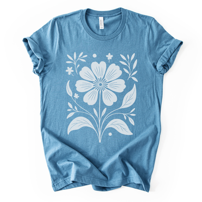 Petalis Blanco - Bella Canvas Super Soft Fitted T Shirt