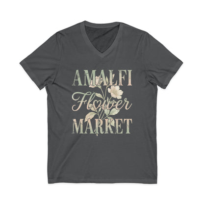 Amalfi Flower Market - Short Sleeve V Neck
