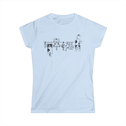 Cats - Women's Softstyle Tee