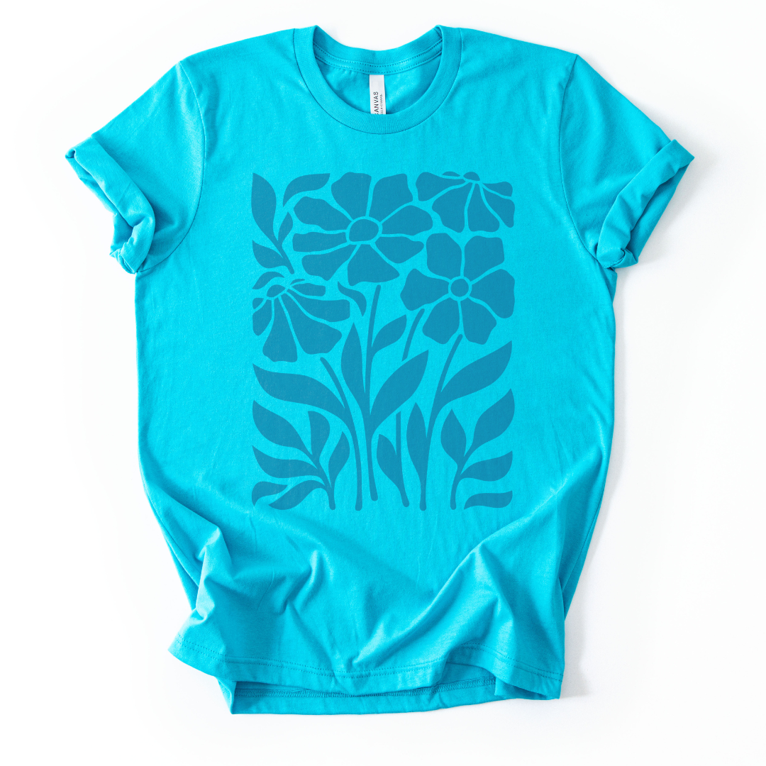 Petal And Thread- Bella Canvas Super Soft Fitted T Shirt