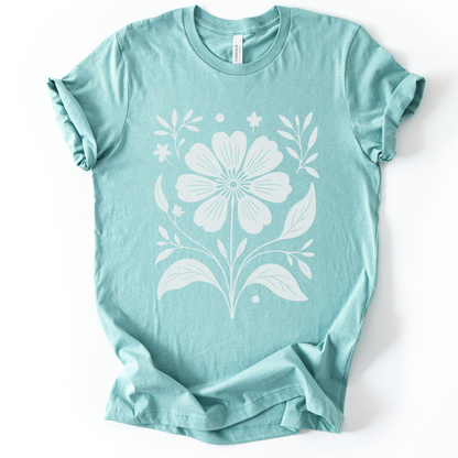 Petalis Blanco - Bella Canvas Super Soft Fitted T Shirt