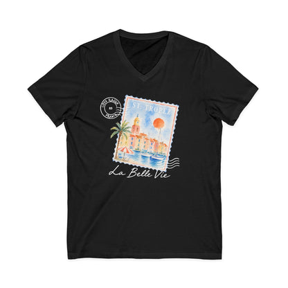 St Tropez - Short Sleeve V Neck