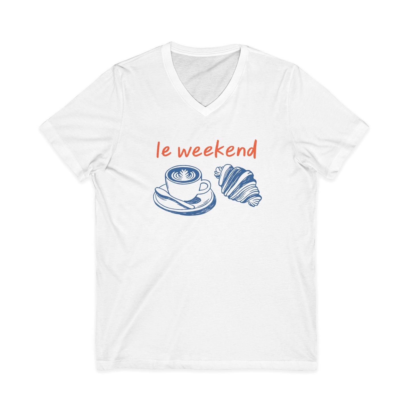 Le Weekend - Short Sleeve V Neck