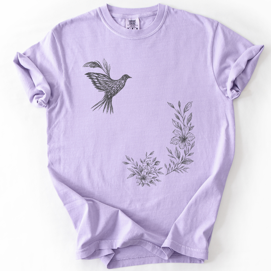 Captured In Charcoal  -  Comfort Colors Relaxed Fit Premium T Shirt