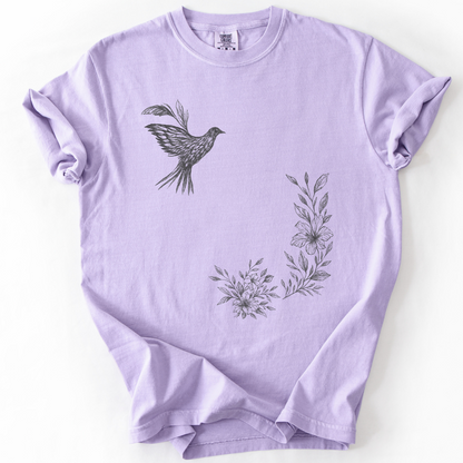 Captured In Charcoal  -  Comfort Colors Relaxed Fit Premium T Shirt