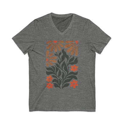 Wildlight Floral - Short Sleeve V Neck