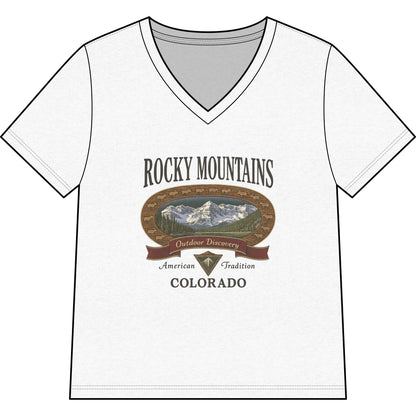Rocky Mountains - Super Soft V-Neck