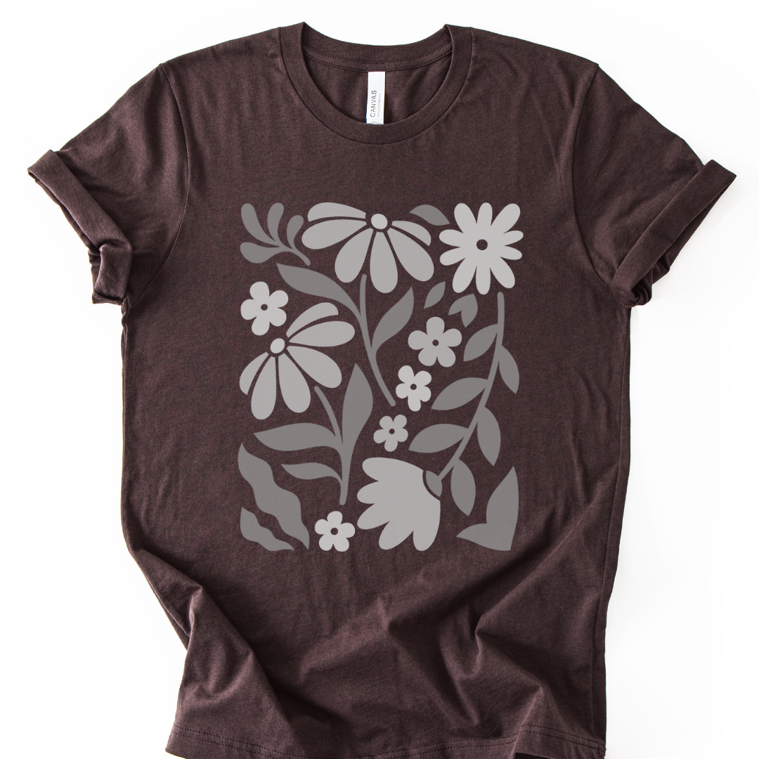 A Life In Bloom - Bella Canvas Super Soft Fitted T Shirt