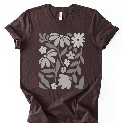 A Life In Bloom - Bella Canvas Super Soft Fitted T Shirt