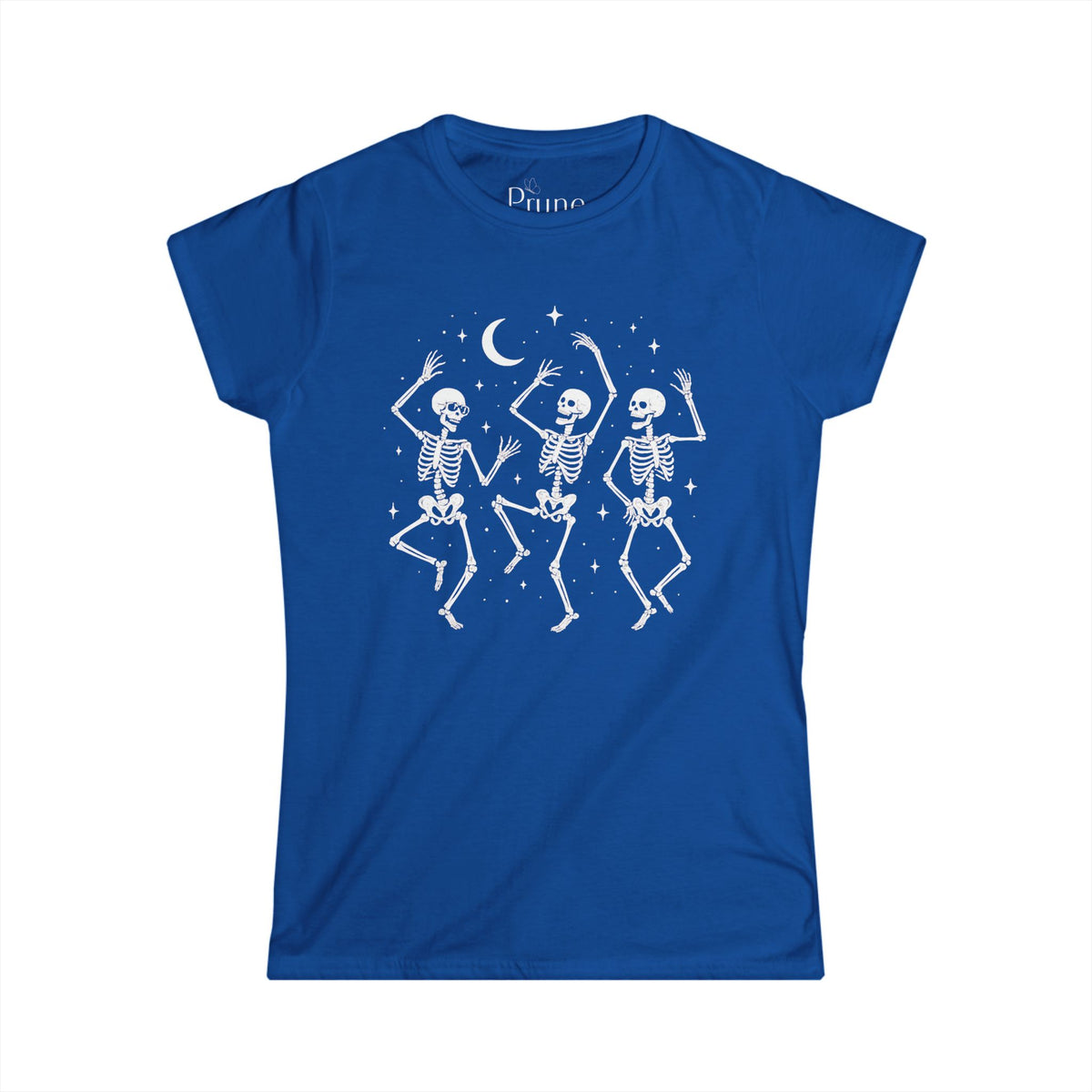 Midnight Bones and Boogie Tee - Women's Cut Fitted Tee
