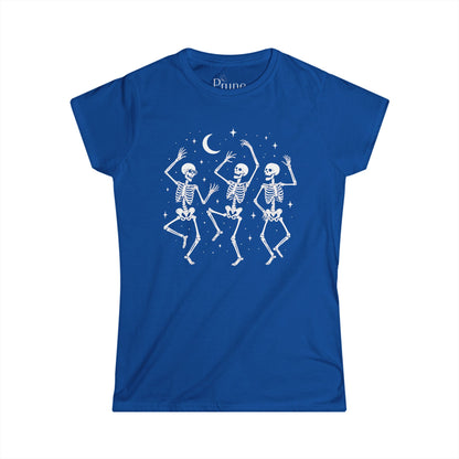 Midnight Bones and Boogie Tee - Women's Cut Fitted Tee