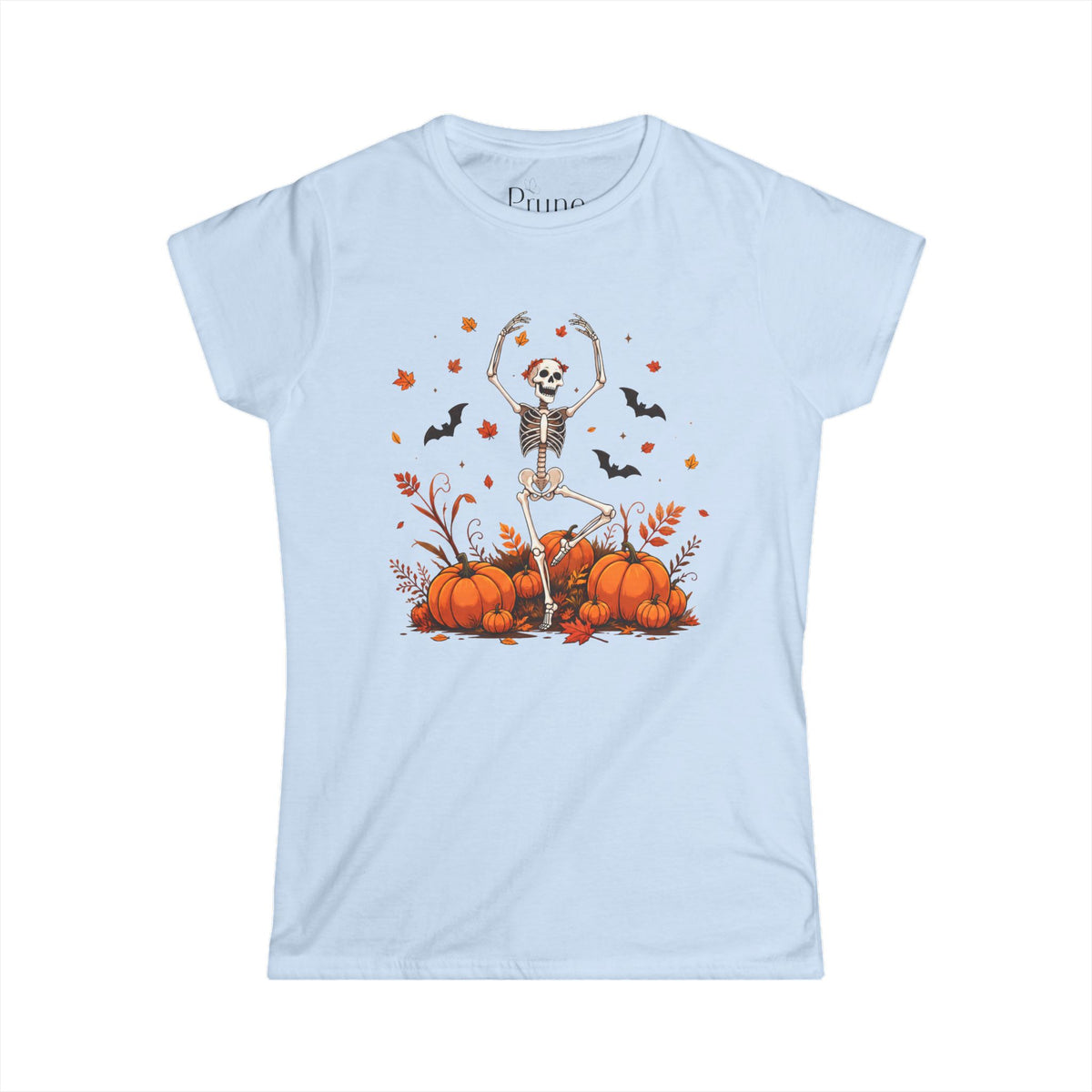 Dancing in the Pumpkin Patch - Women's Cut Fitted Tee