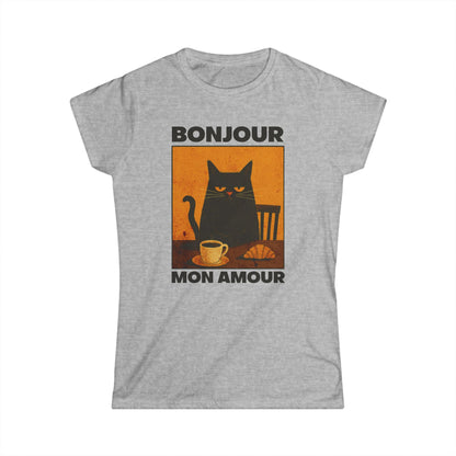 Bonjour Mon Amour - Women's Softstyle Tee