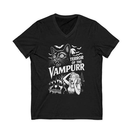 Terror Of The Vampurr - Short Sleeve V Neck