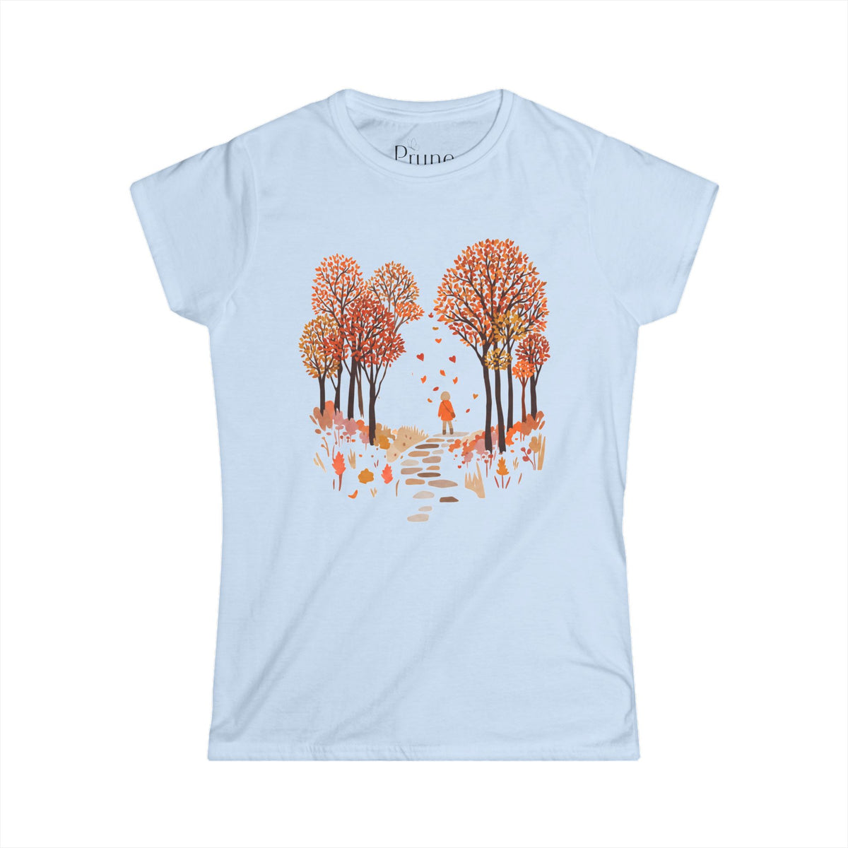 Autumn Walks - Women's Cut Fitted Tee