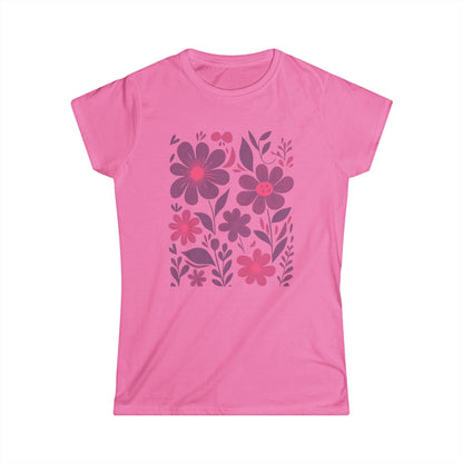 Floral Riot - Women's Softstyle Tee