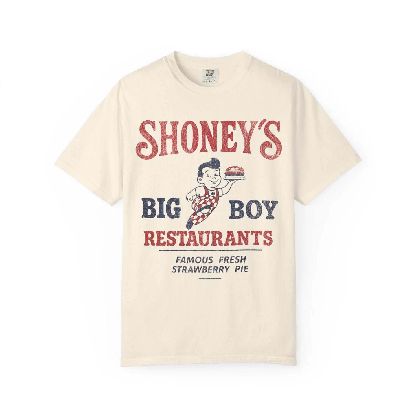 Shoney's Big Boy Restaurants -  Relaxed Fit Vintage Wash T Shirt