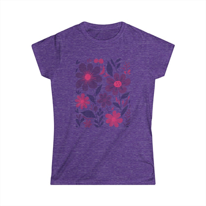 Floral Riot - Women's Softstyle Tee