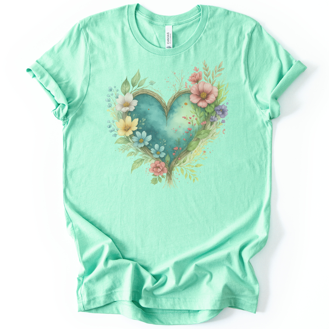Nature's Embrace - Bella Canvas Super Soft Fitted T Shirt