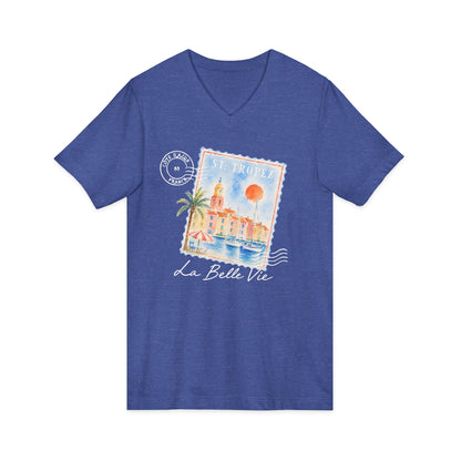 St Tropez - Short Sleeve V Neck