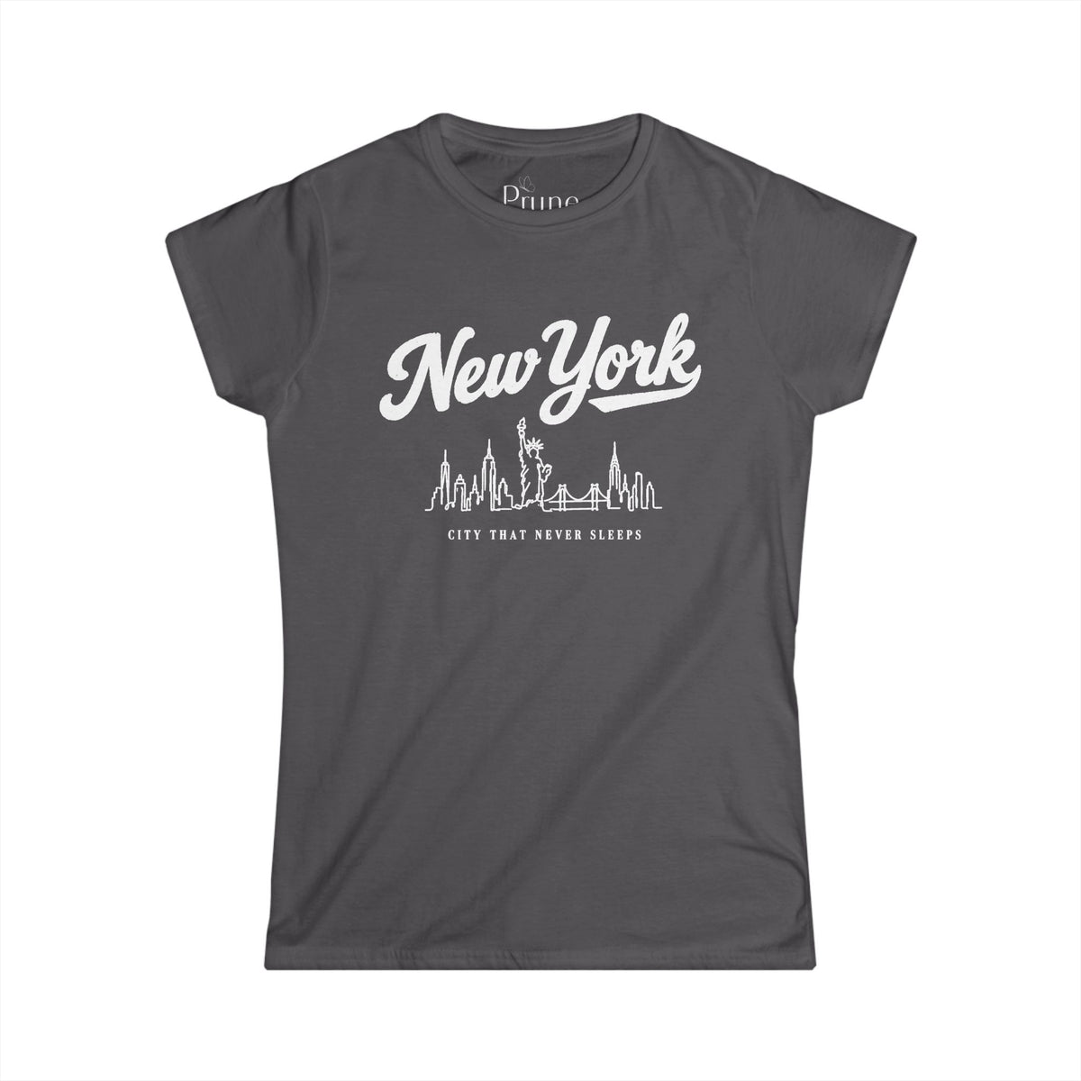 New York Skyline Doodle  - Women's Cut Fitted Tee