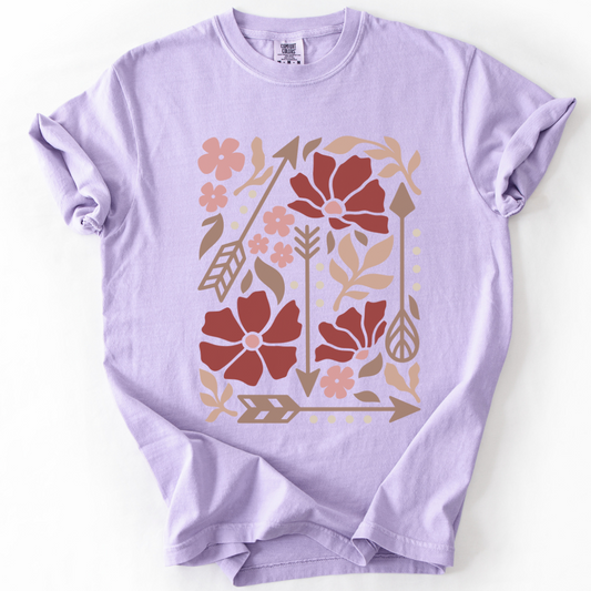 Arrows Of Bohemia -  Comfort Colors Relaxed Fit Premium T Shirt