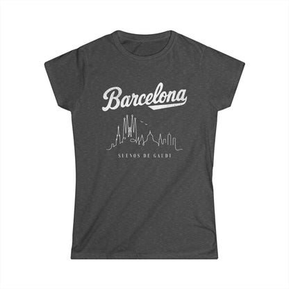 Barcelona, Dreams Of Gaudi - Women's Softstyle Tee