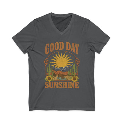 Good Day Sunshine - Short Sleeve V Neck
