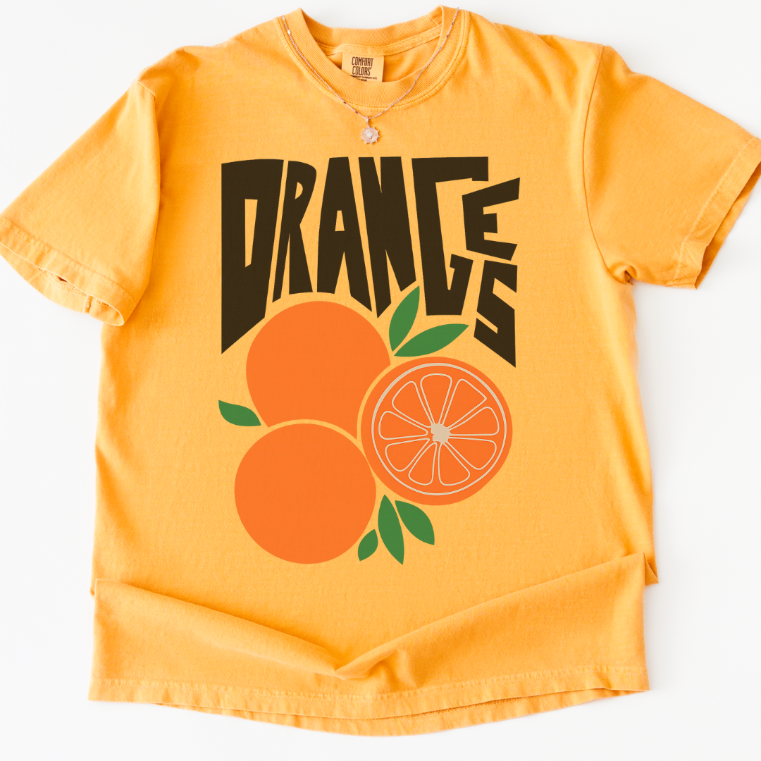 Oranges -  Comfort Colors Relaxed Fit Premium T Shirt