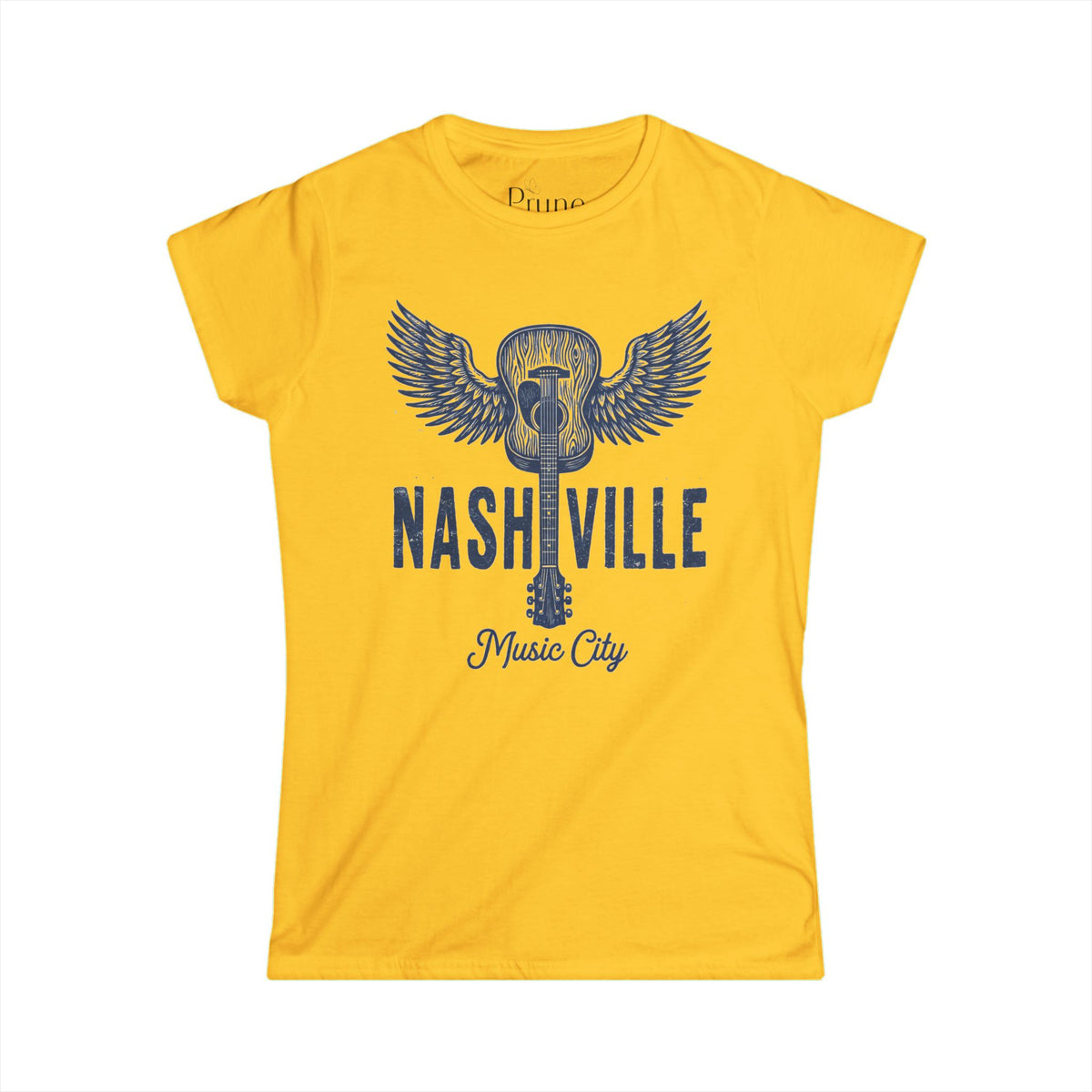 Nashville Music City  - Women's Cut Fitted Tee