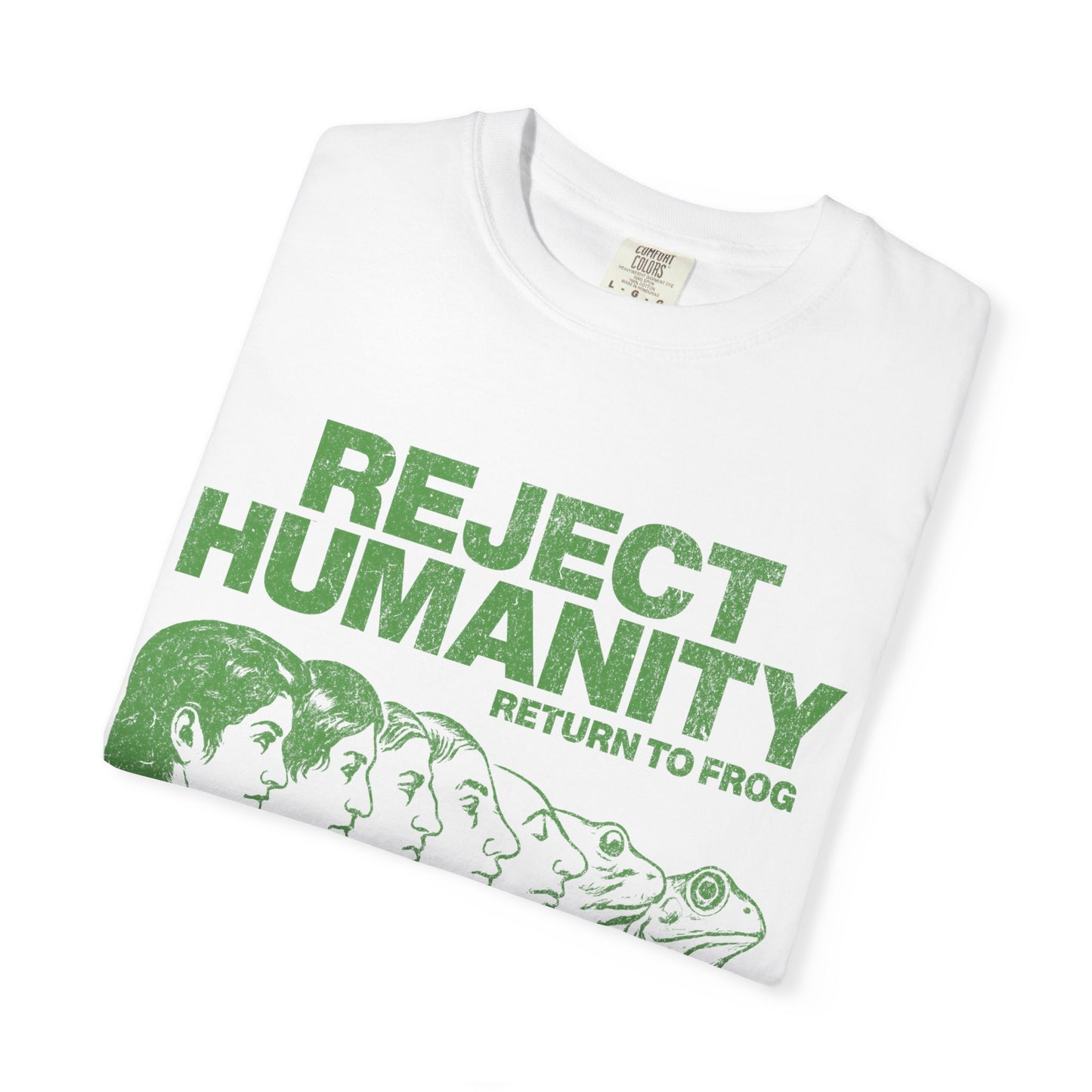 Reject Humanity -  Relaxed Fit Vintage Wash T Shirt