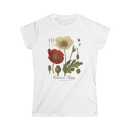 Common Poppy - Women's Softstyle Tee