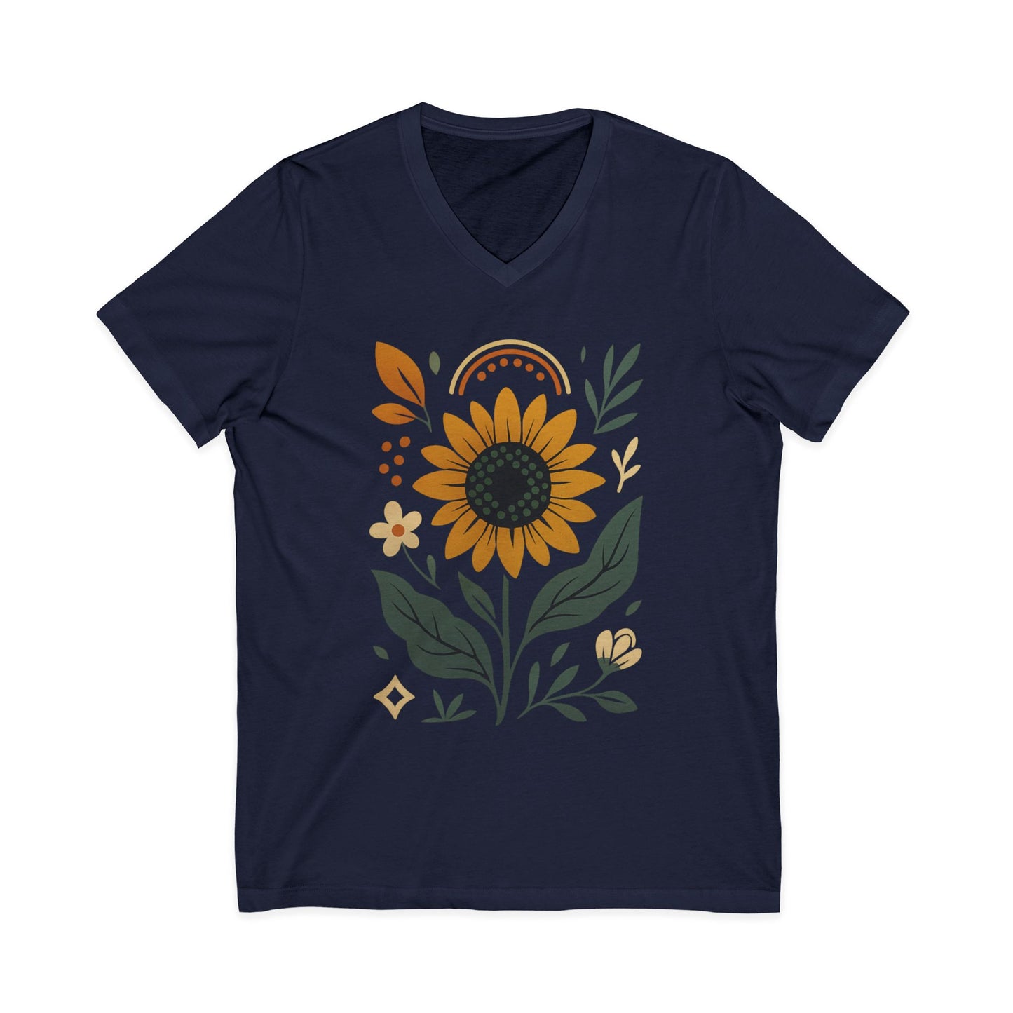 Sunflower - Short Sleeve V Neck