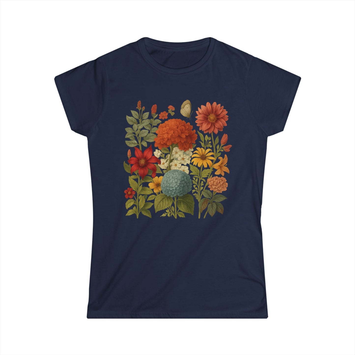 Hydrangea Bloom - Women's Softstyle Tee