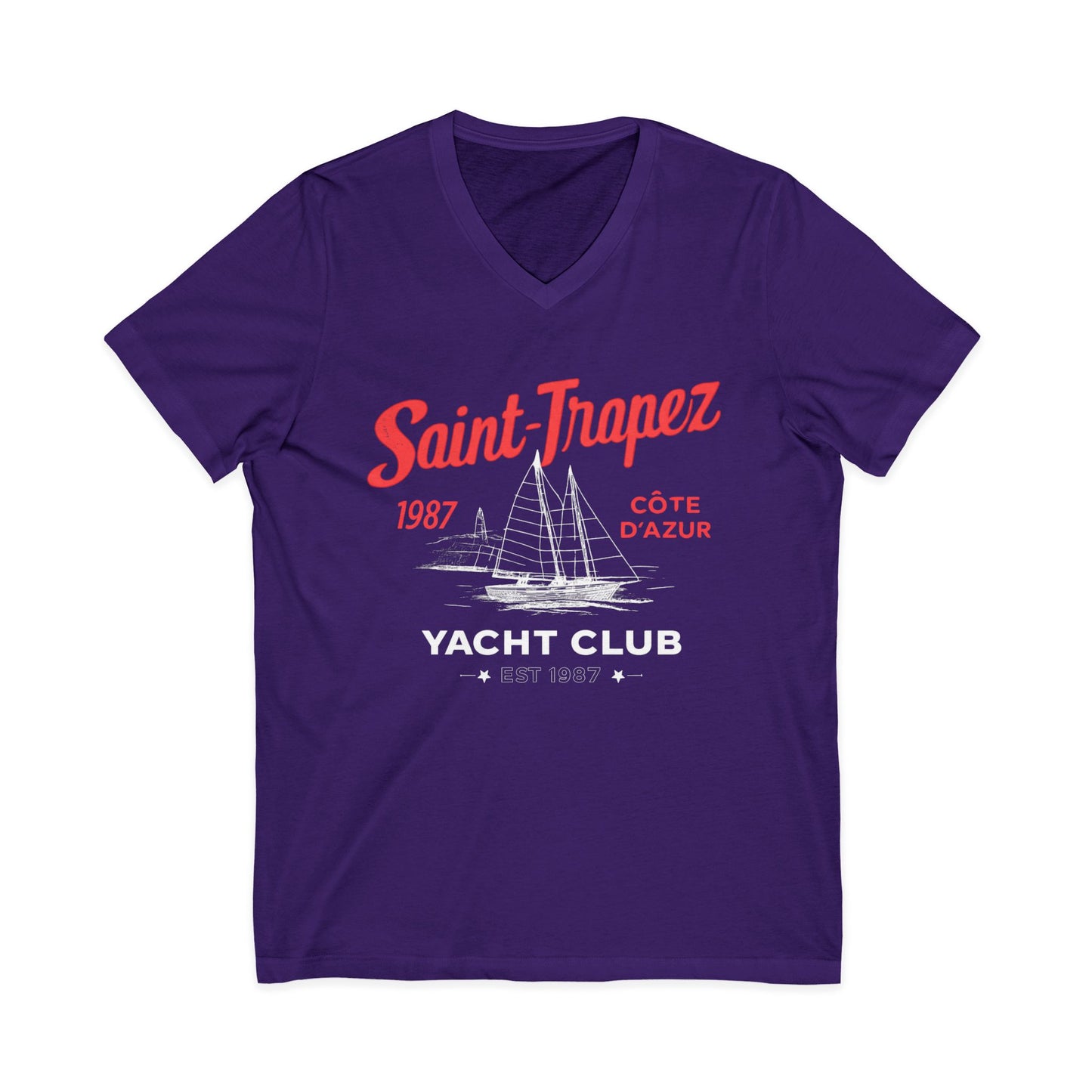 Saint Tropez Yacht Club - Short Sleeve V Neck
