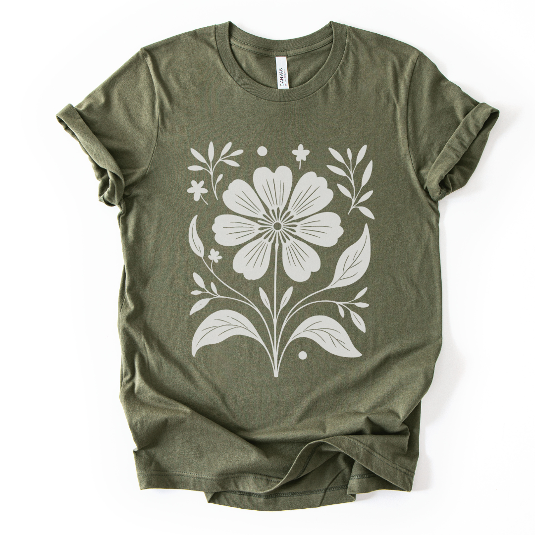 Petalis Blanco - Bella Canvas Super Soft Fitted T Shirt