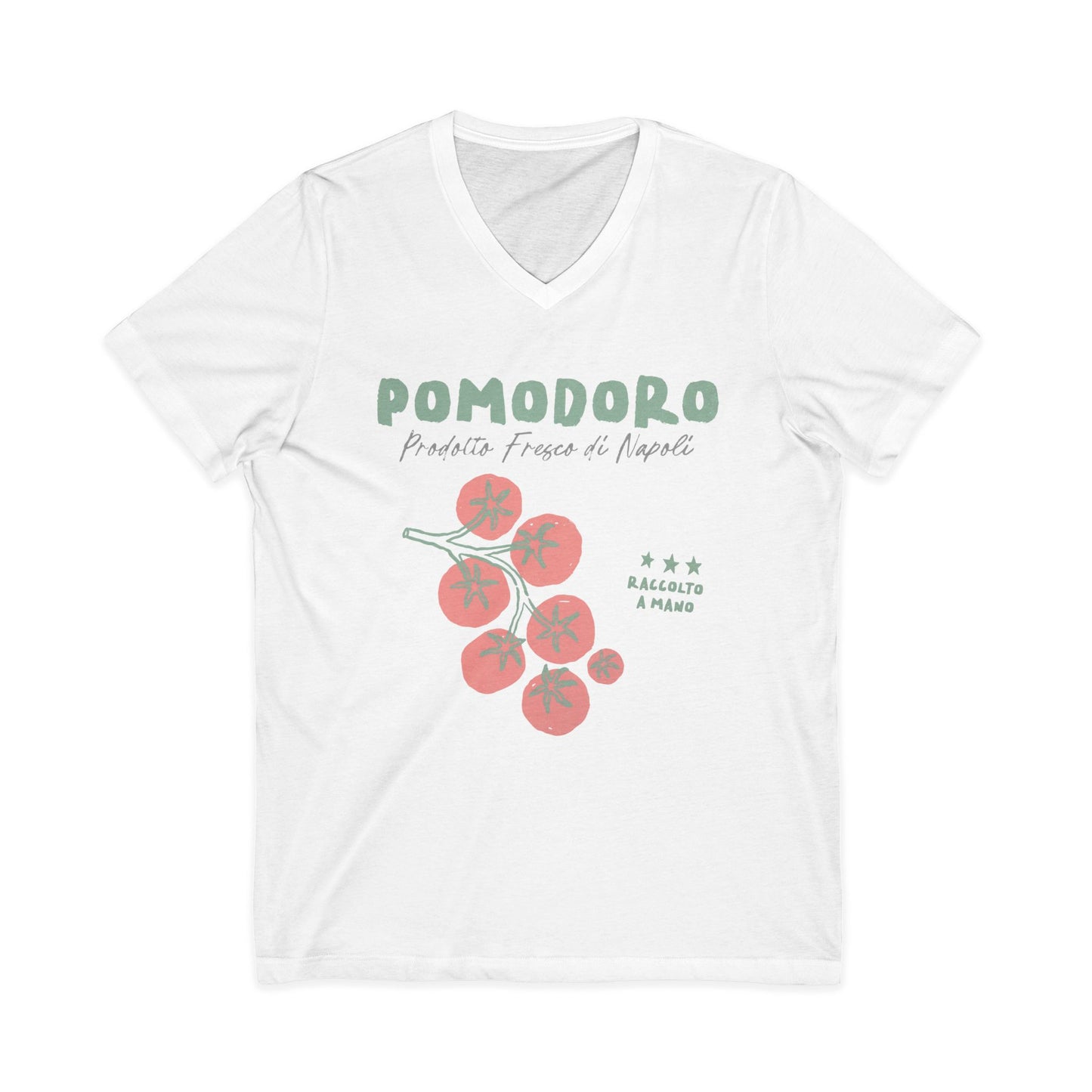 Pomodoro - Short Sleeve V Neck
